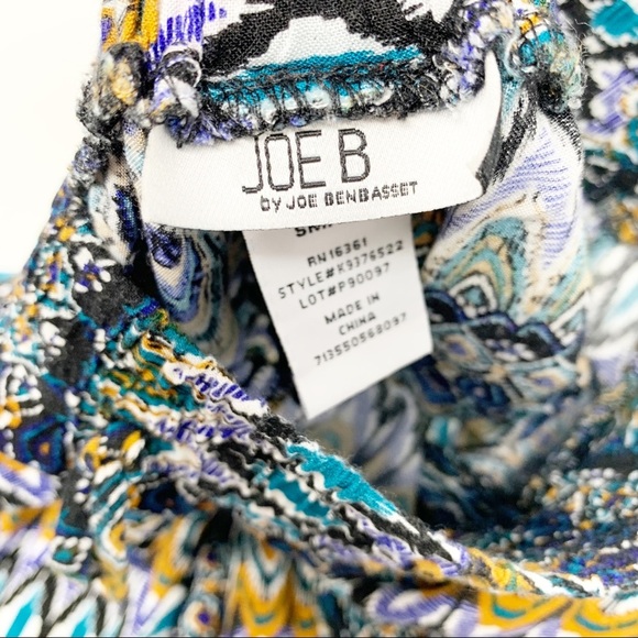 Joe B Benbasset women’s print rayon jogger pants - Picture 5 of 9